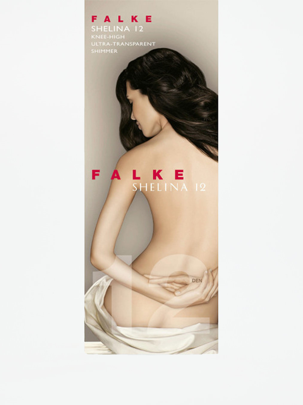 Shelina 12 DEN Kniestrümpfe braun 9154229001202