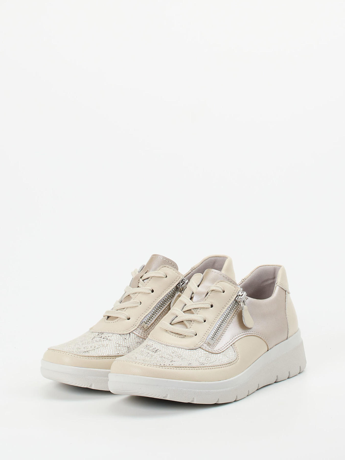 Schnürschuh beige 2651339002202