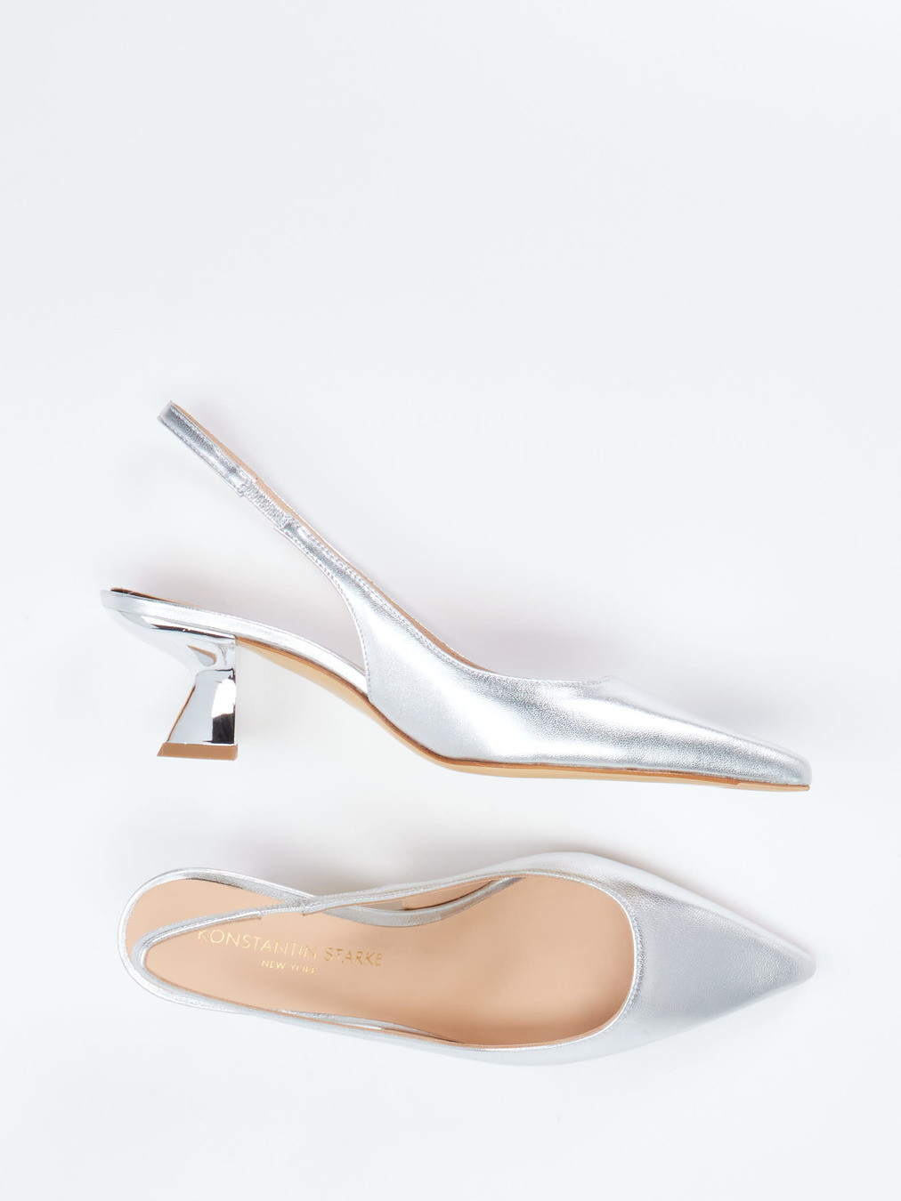 Slingpumps silber 1306449001204