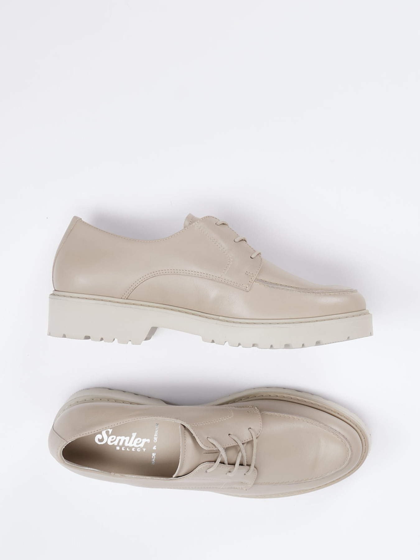 Schnürschuh beige 2651359002404