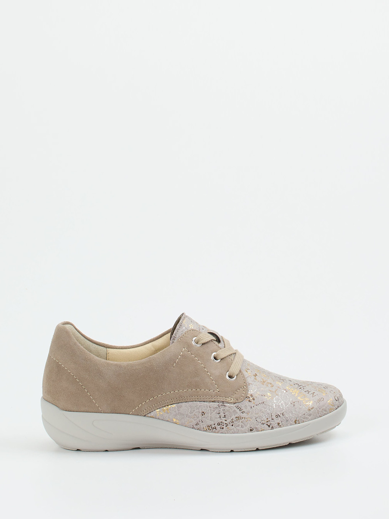 Schnürschuh beige 2653329001601