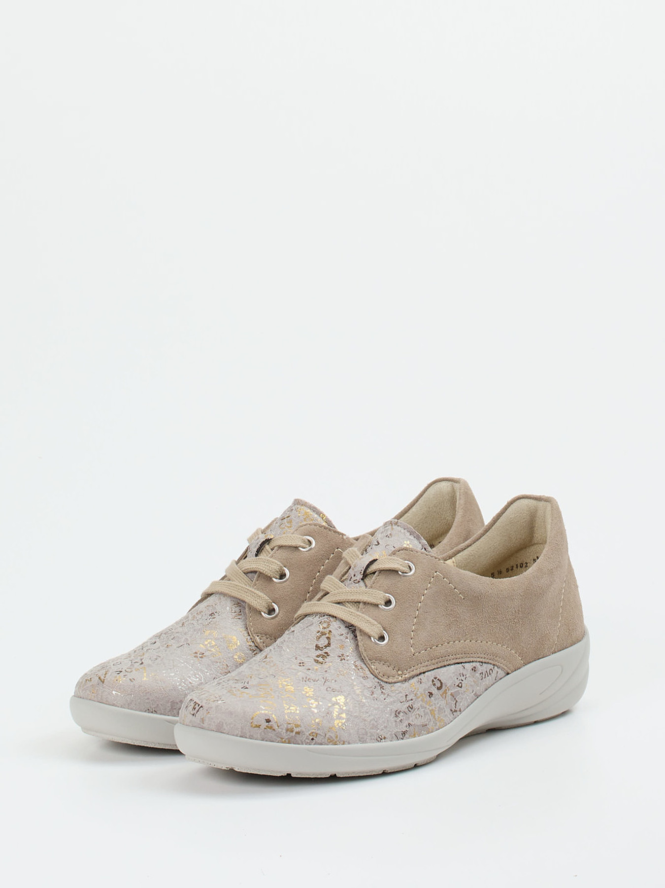 Schnürschuh beige 2653329001602