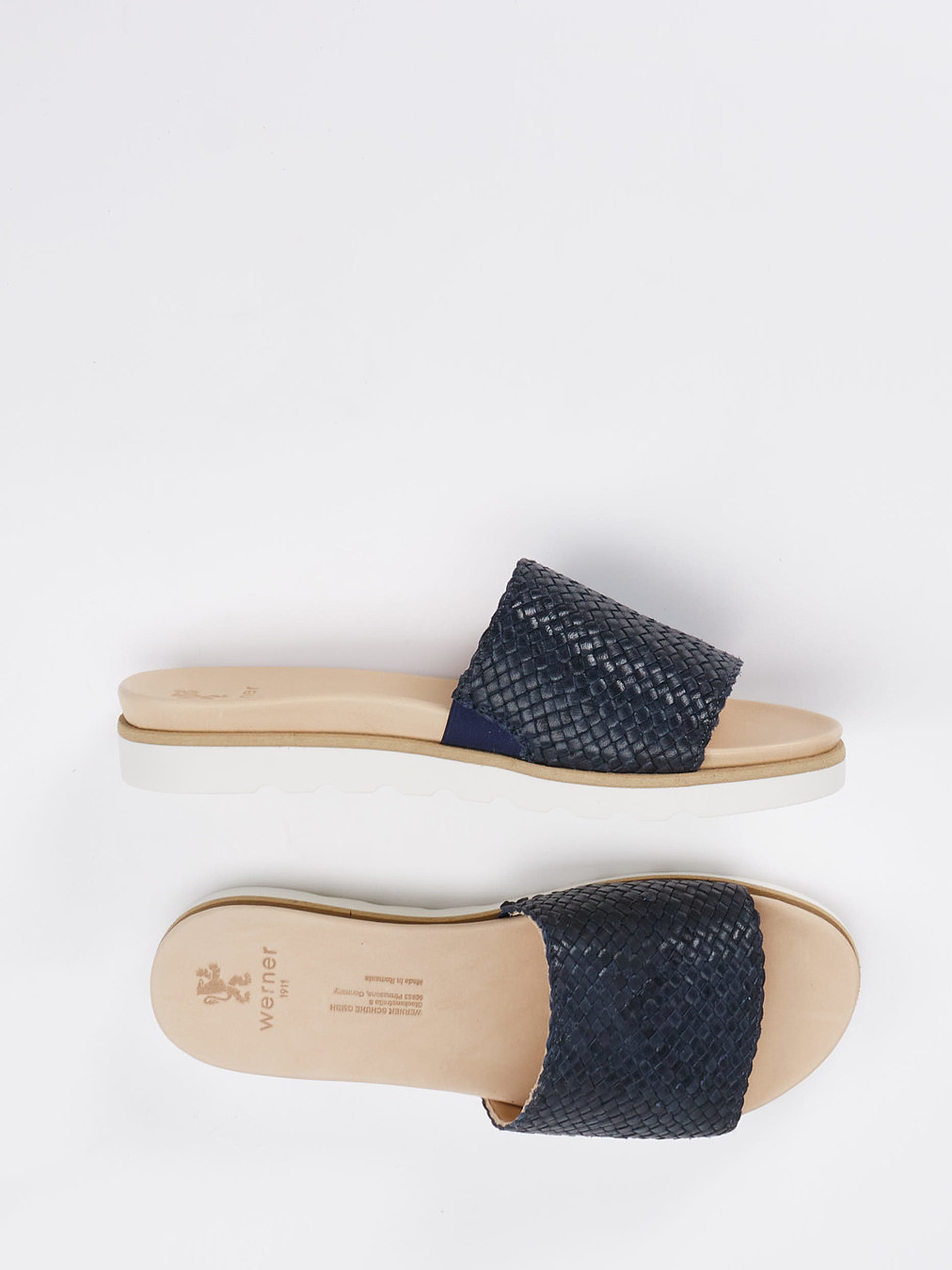 Pantolette blau 2100109001404