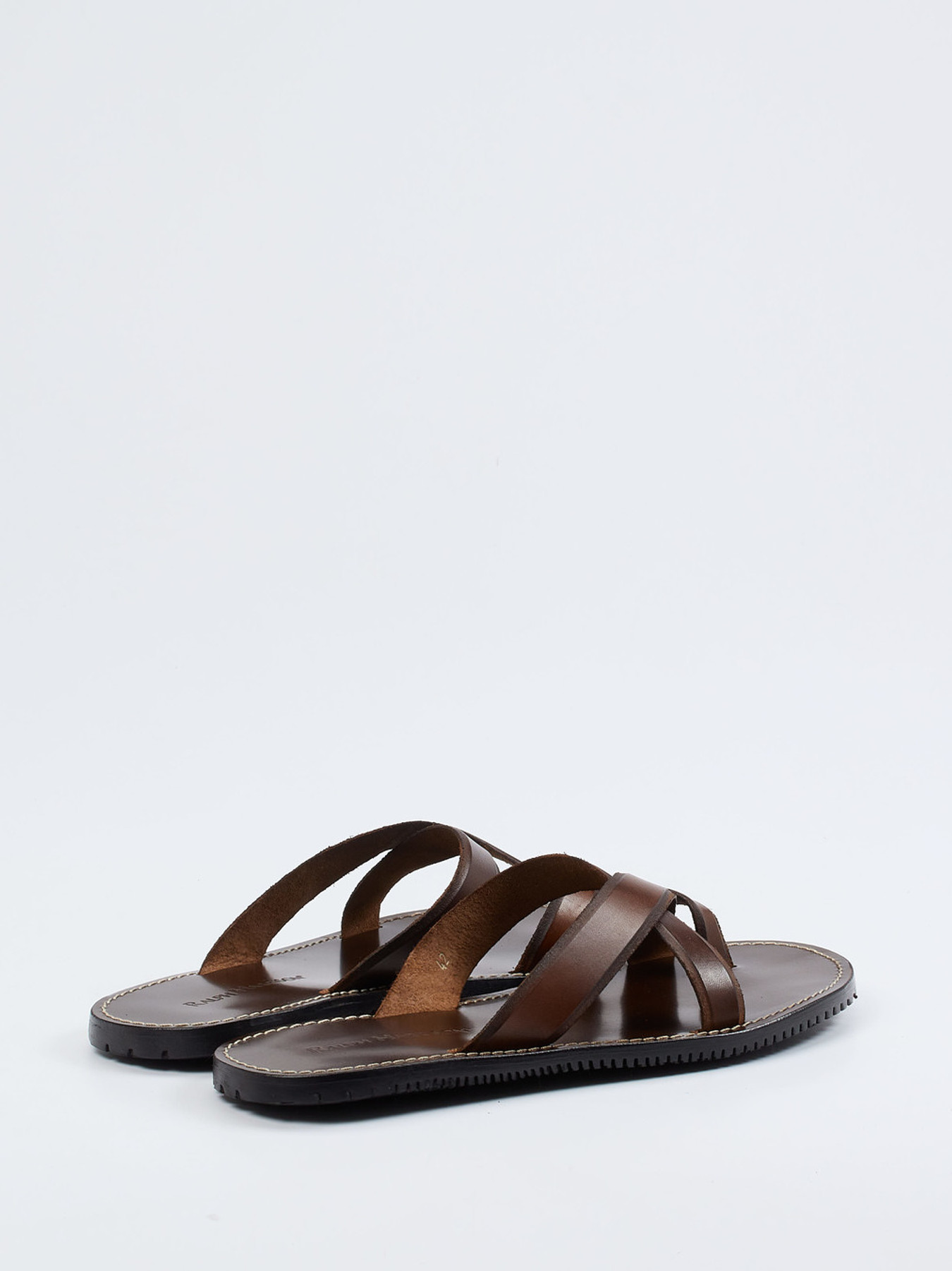 Zehentrenner-Pantolette braun 4101209001903