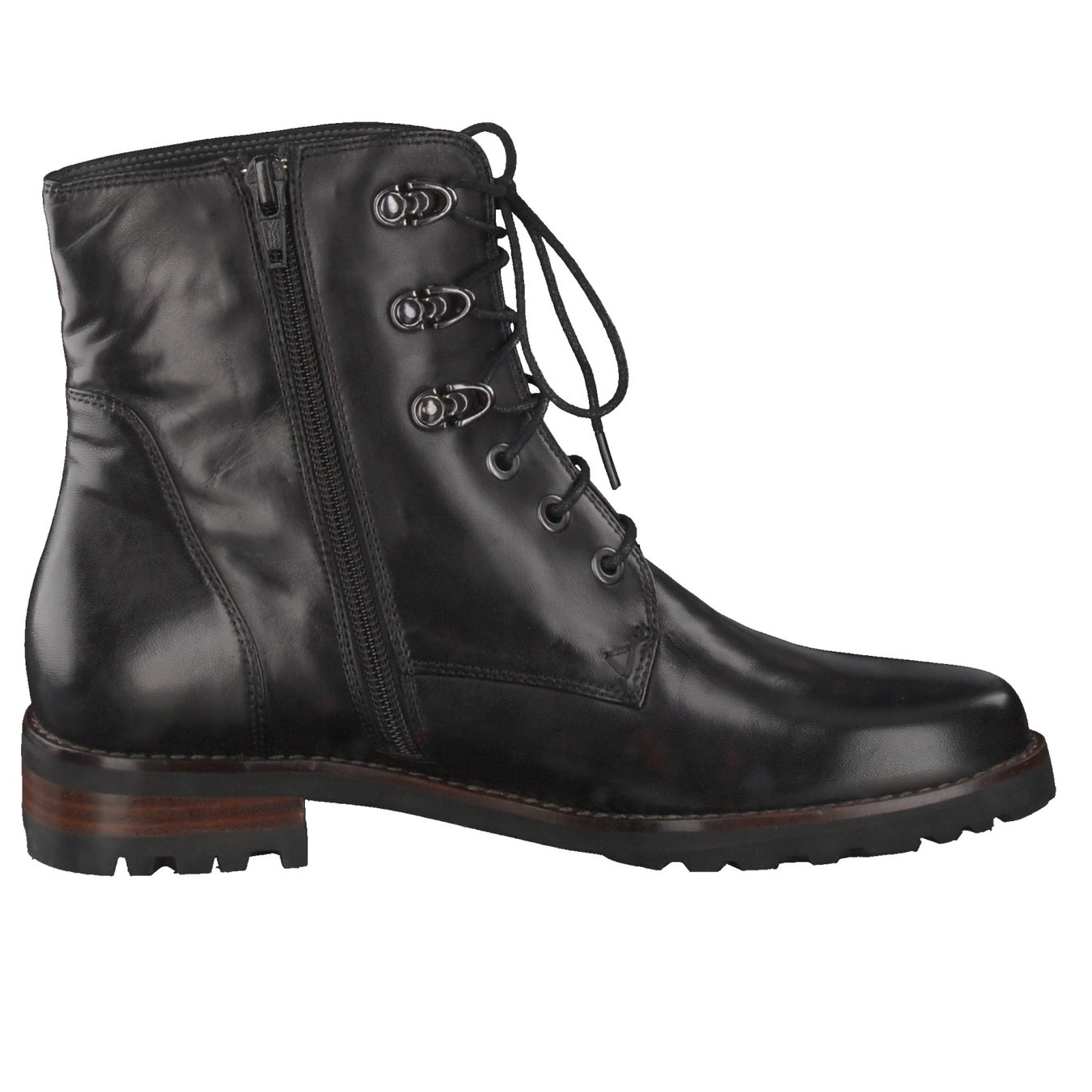 Schnürstiefelette schwarz 172300903704