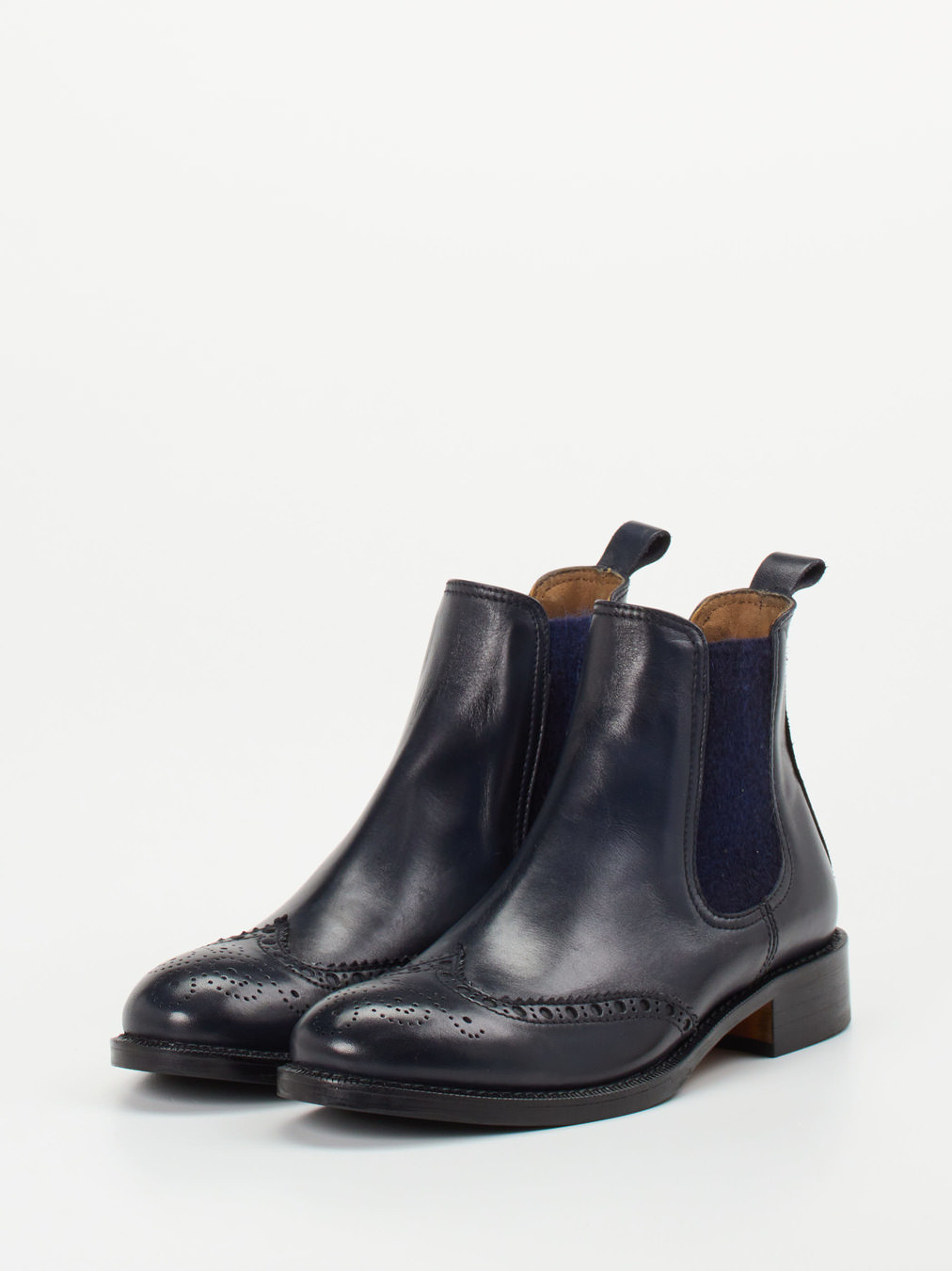 Chelsea Boots blau 1712109000102