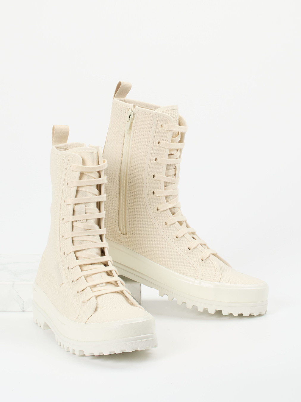 Sneaker high beige 8166399000404