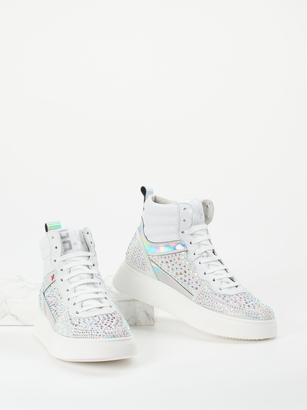 Sneaker high weiß 1673799001104