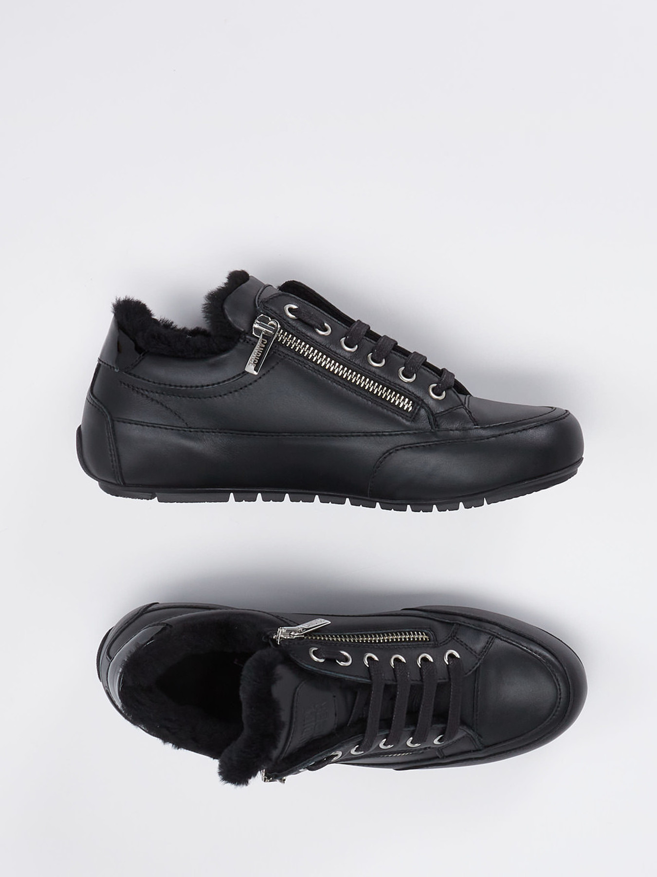 Schnürstiefelette schwarz 1801009005704