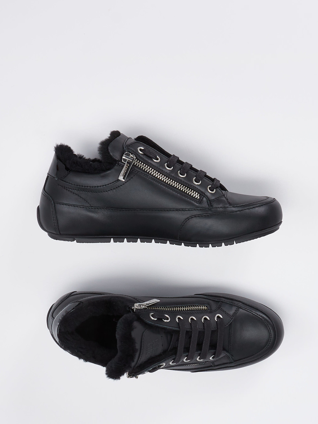 Schnürstiefelette schwarz 1801009005704