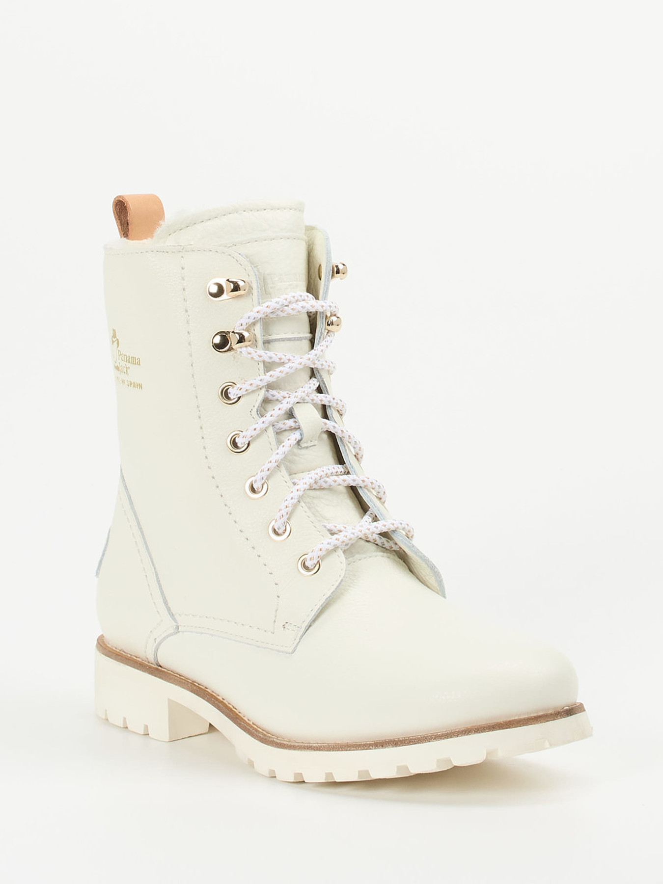 Schnürstiefelette weiß 1823799000206