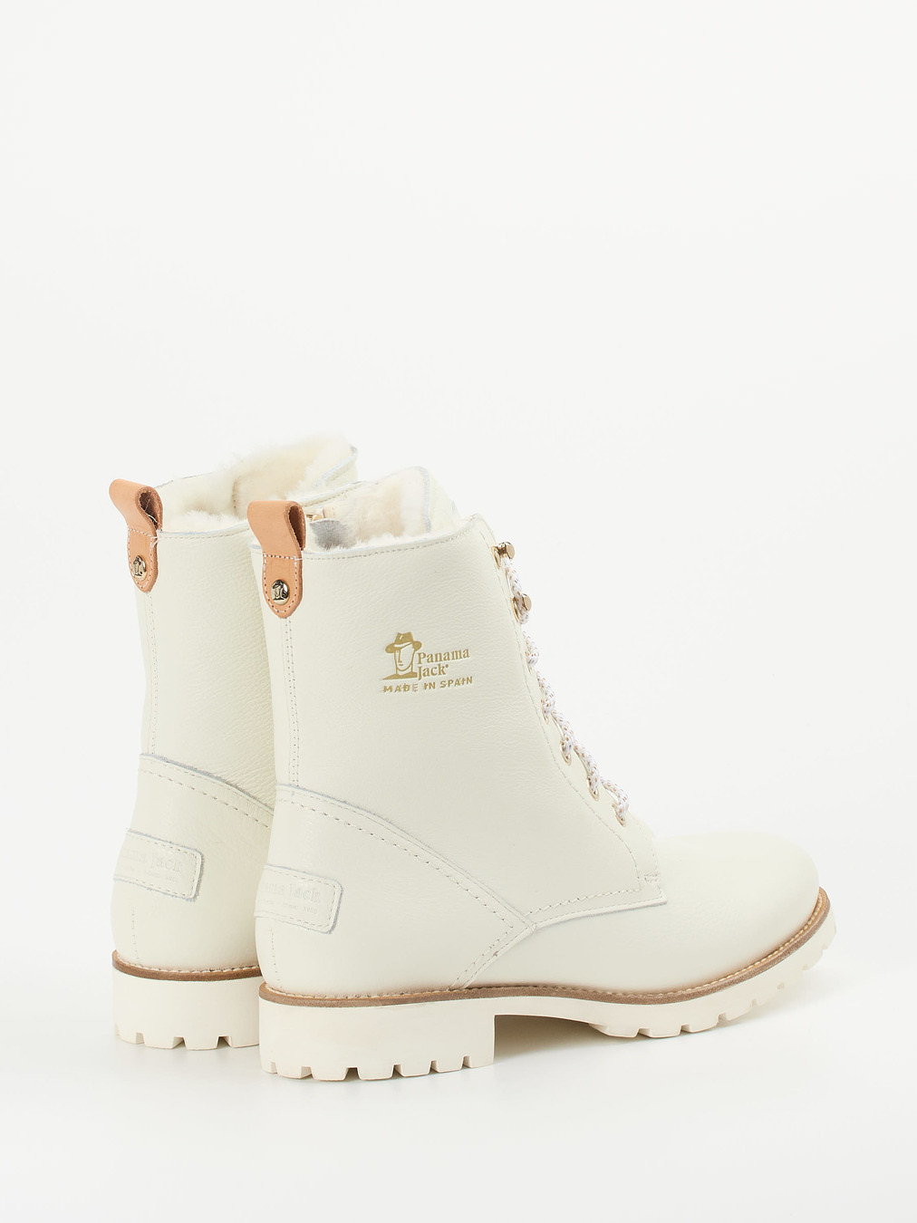 Schnürstiefelette Fara Igloo Trav B3 weiß 1823799000203