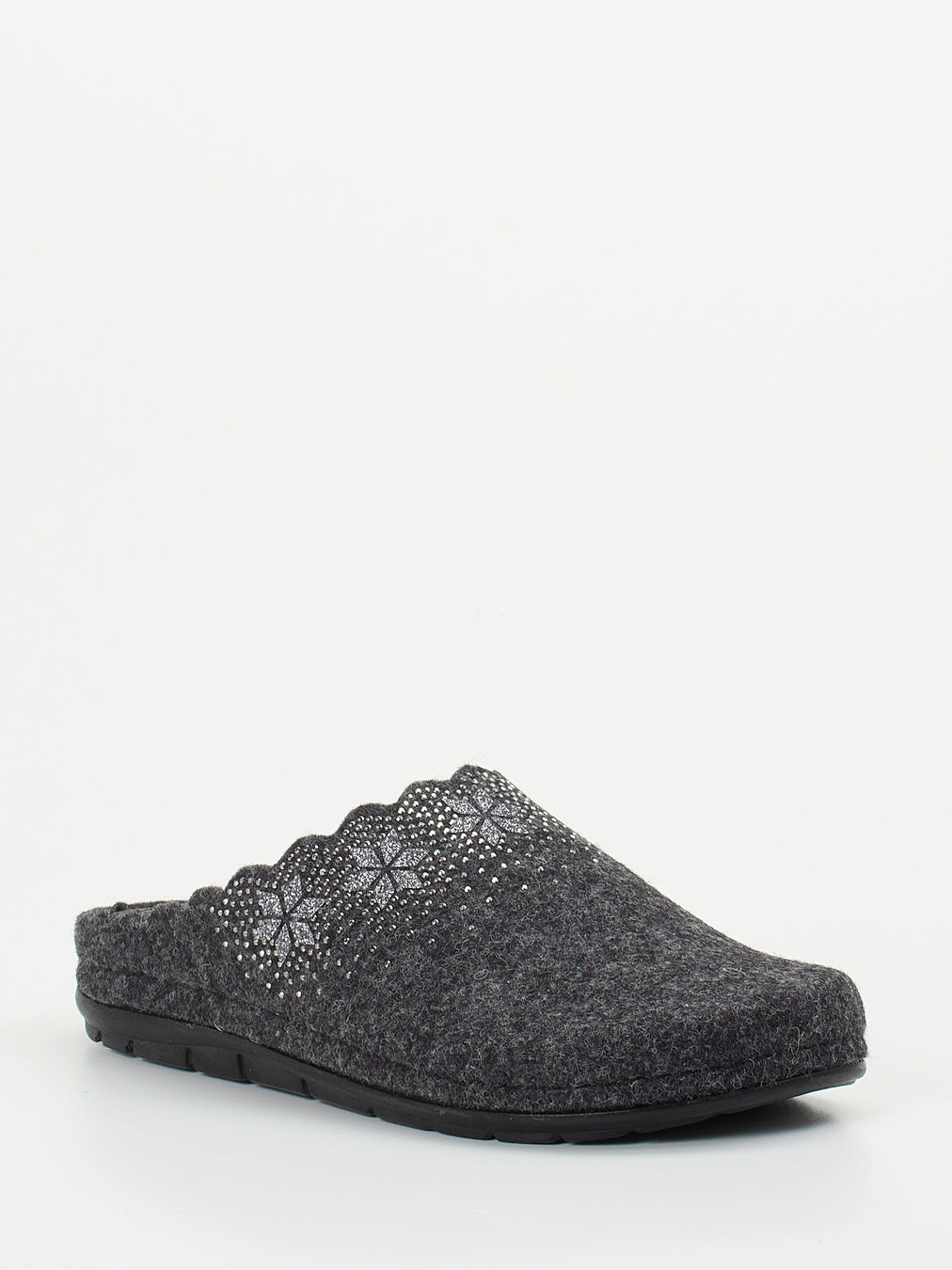 Hausschuh grau 7163409011606