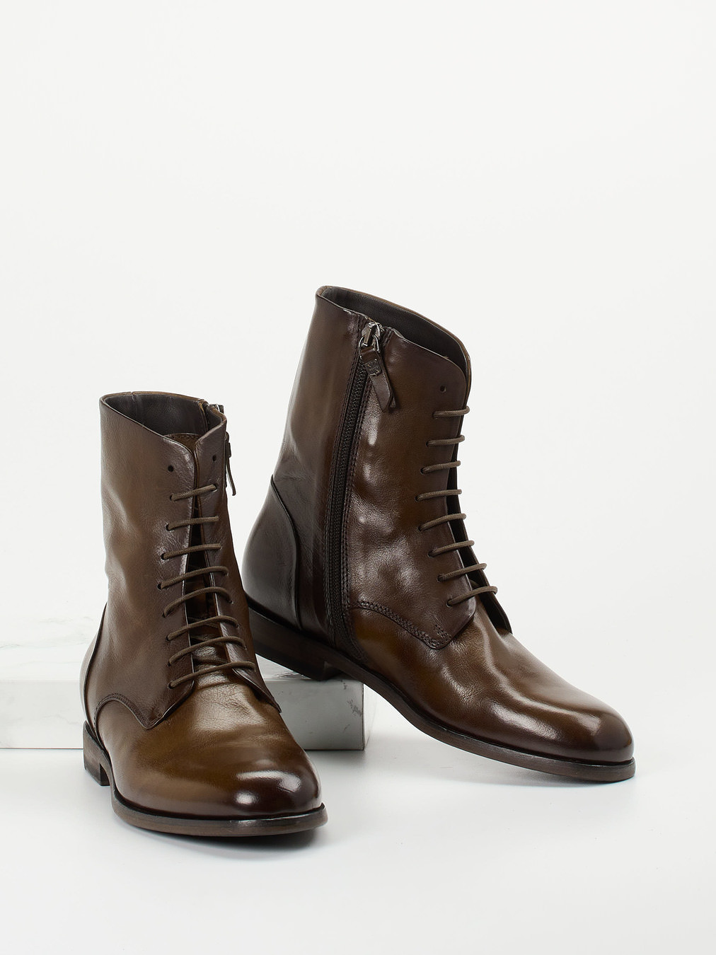 Schnürstiefelette braun 1720269000104