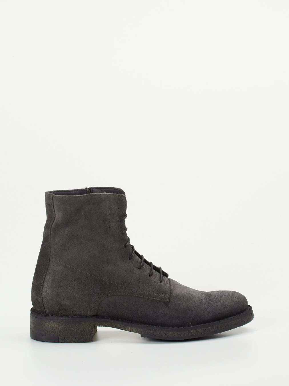 Schnürstiefelette grau 1723409000901