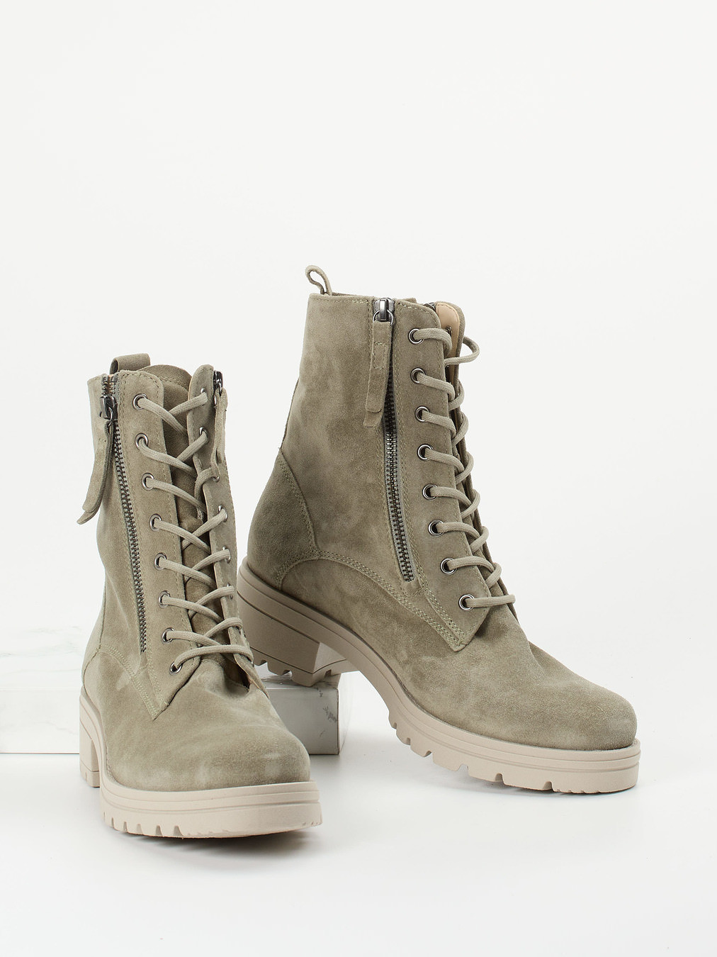 Schnürstiefelette grün 2751699000104