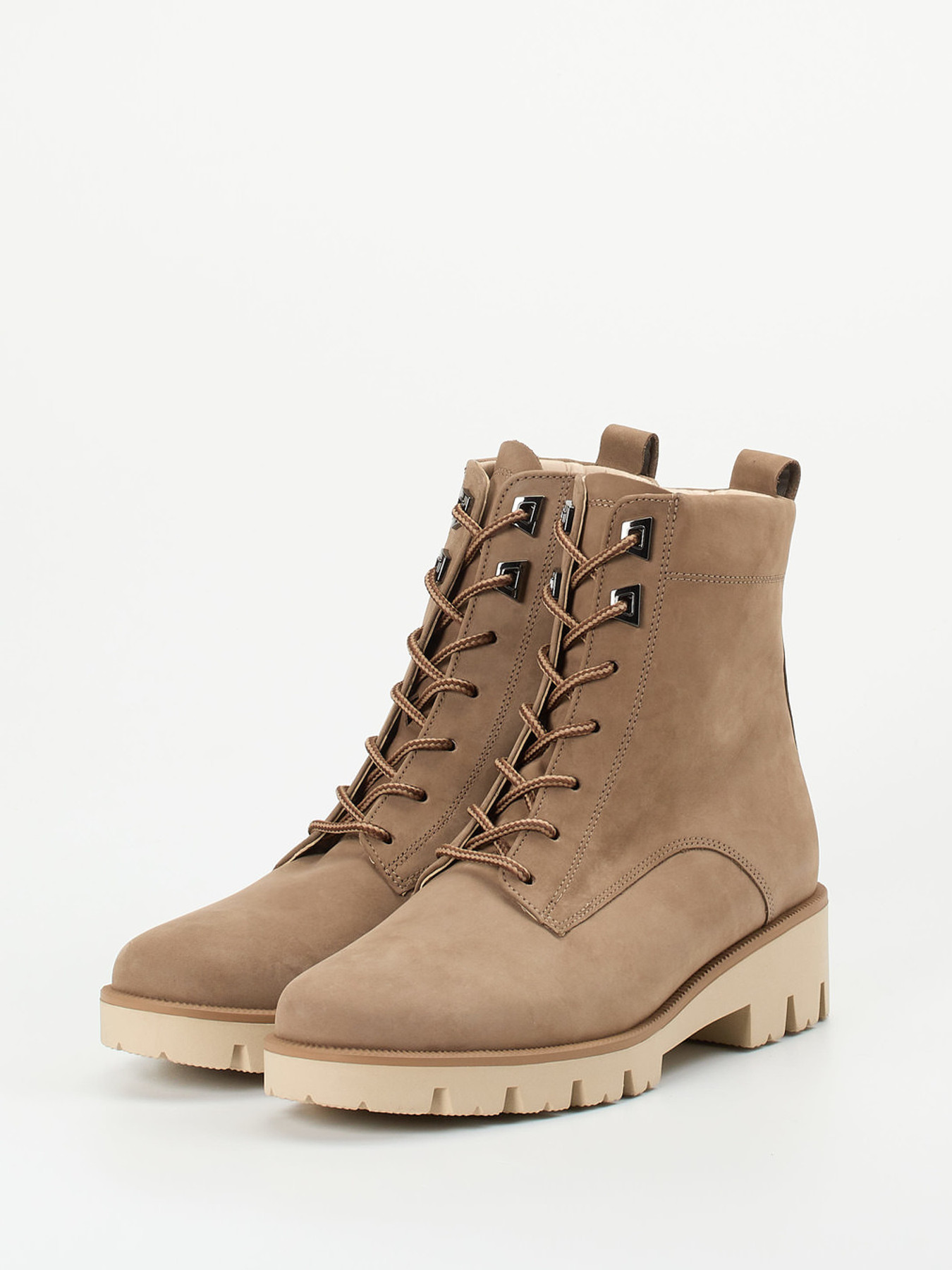 Schnürstiefelette beige 2751349001402