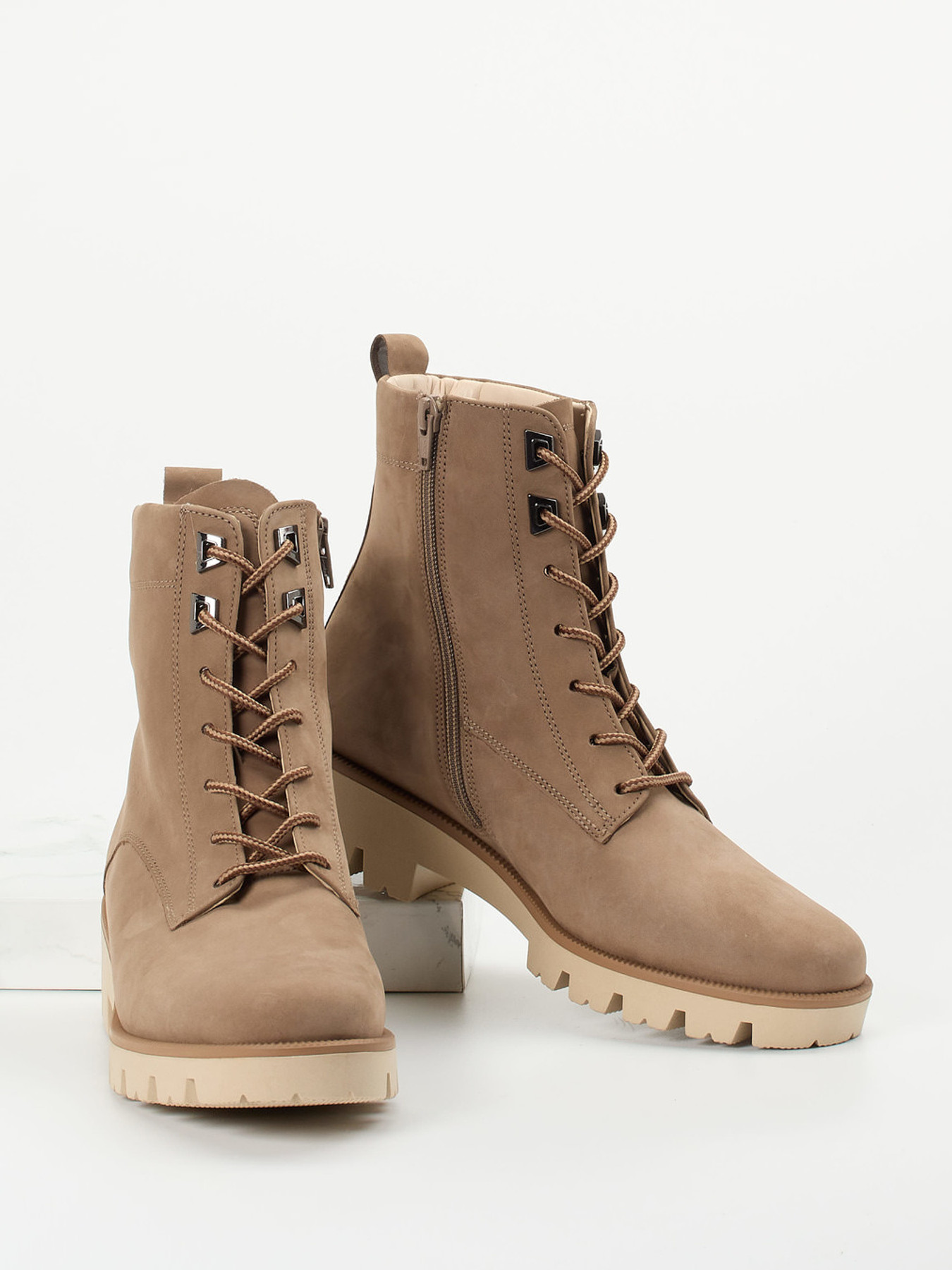 Schnürstiefelette beige 2751349001404