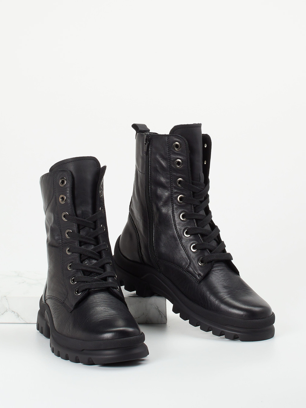 Schnürstiefelette schwarz 2751009030904