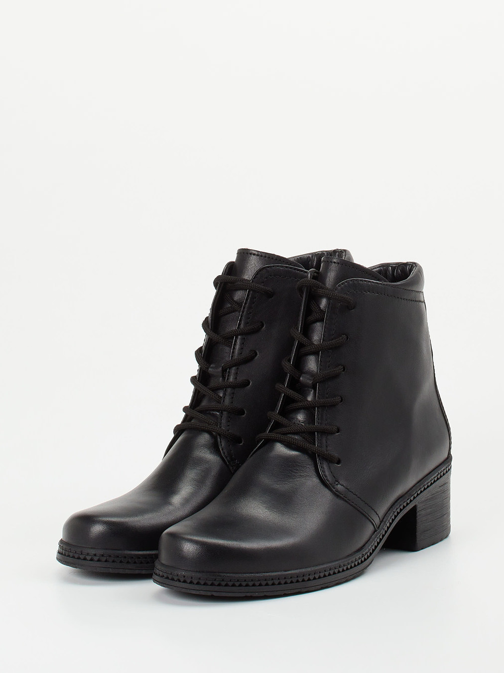 Schnürstiefelette schwarz 1705009004002