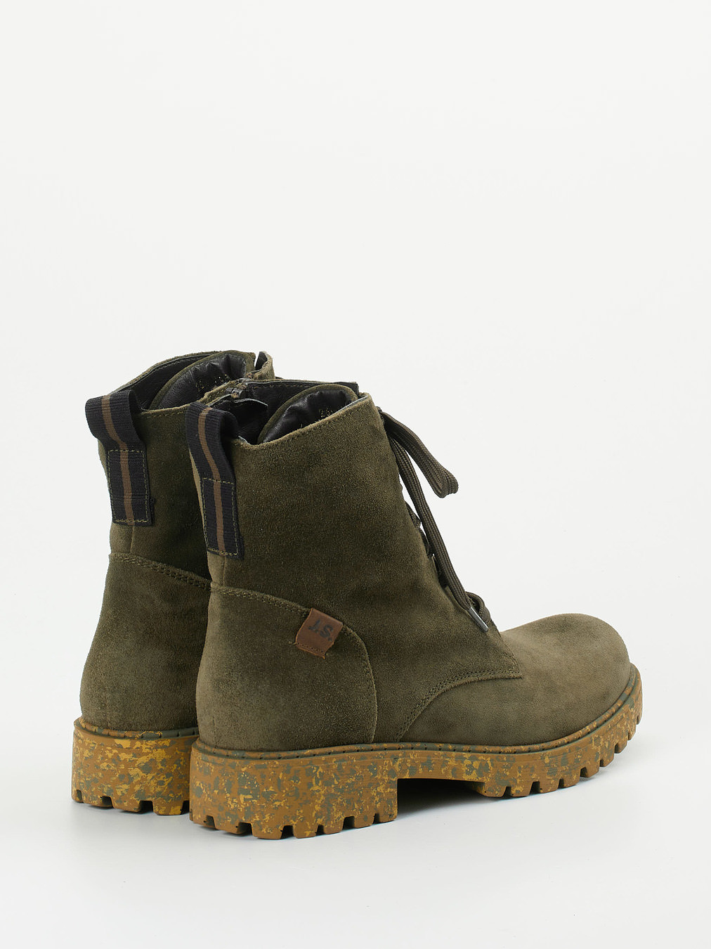 Schnürstiefelette grün 1723659000903