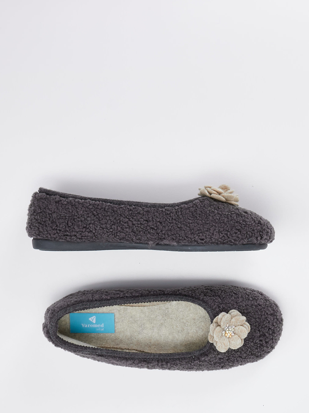 Pantolette grau 7173409002904