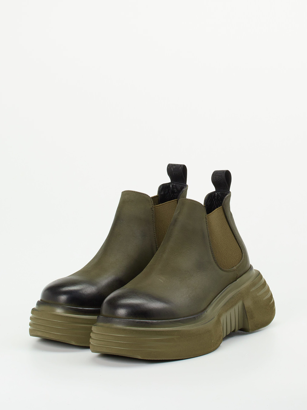 Stiefelette grün 1709659000102