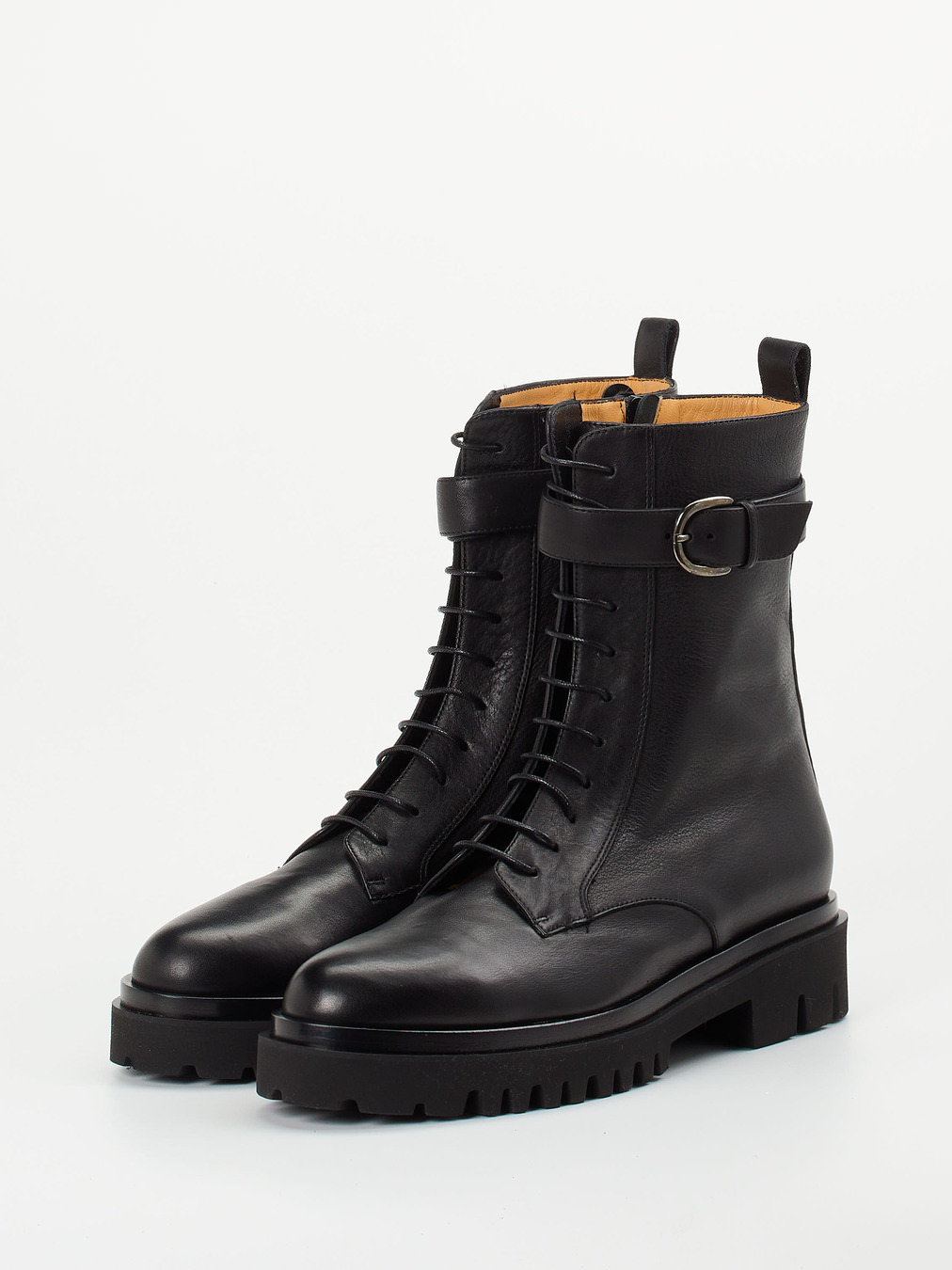 Schnürstiefelette schwarz 1745009001502