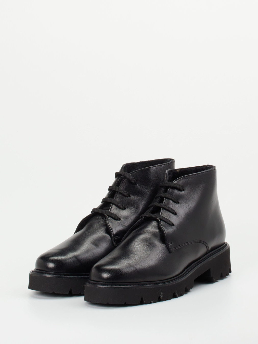 Schnürstiefelette schwarz 1803009003102