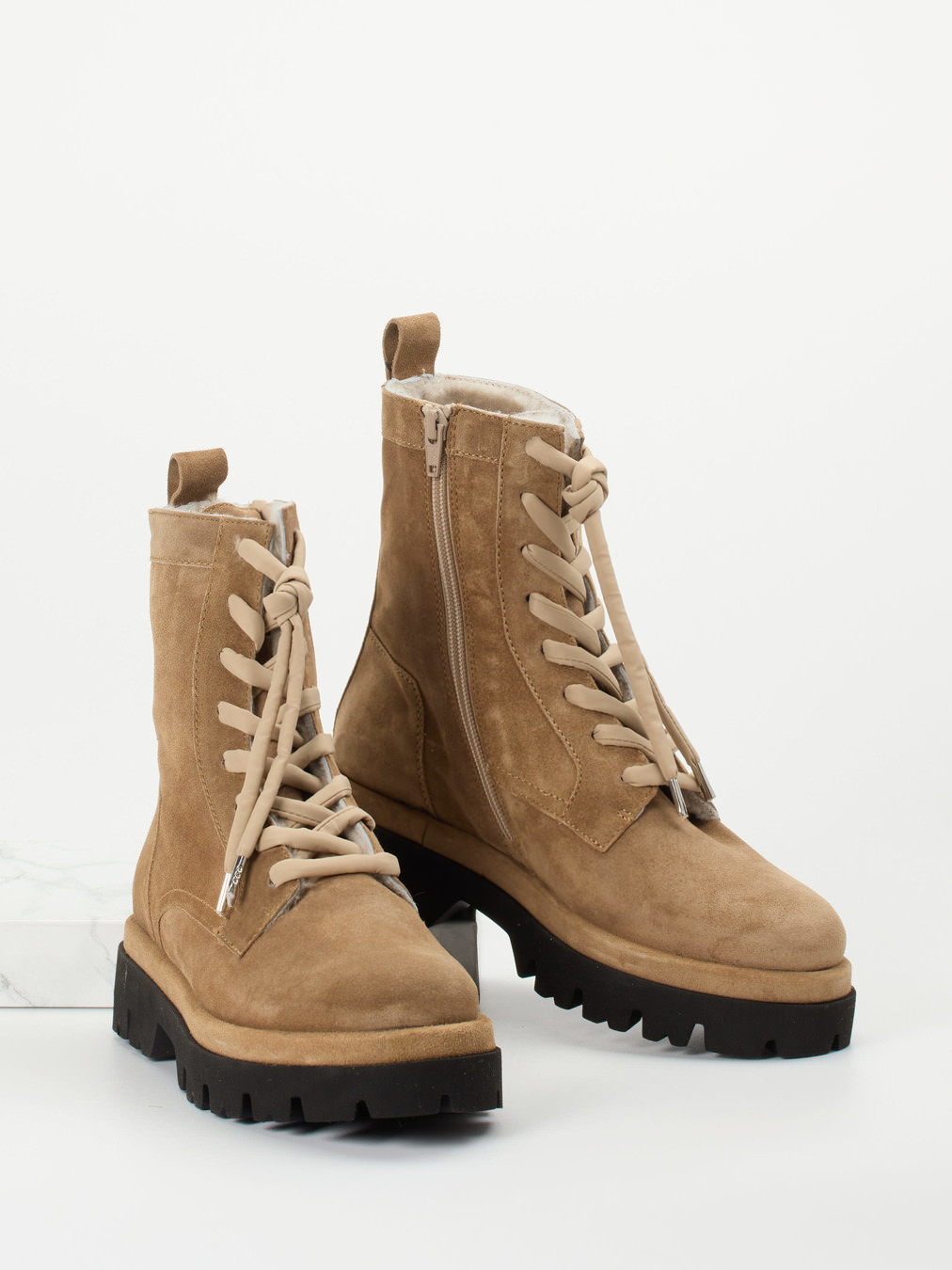 Schnürstiefelette braun 1823299000404