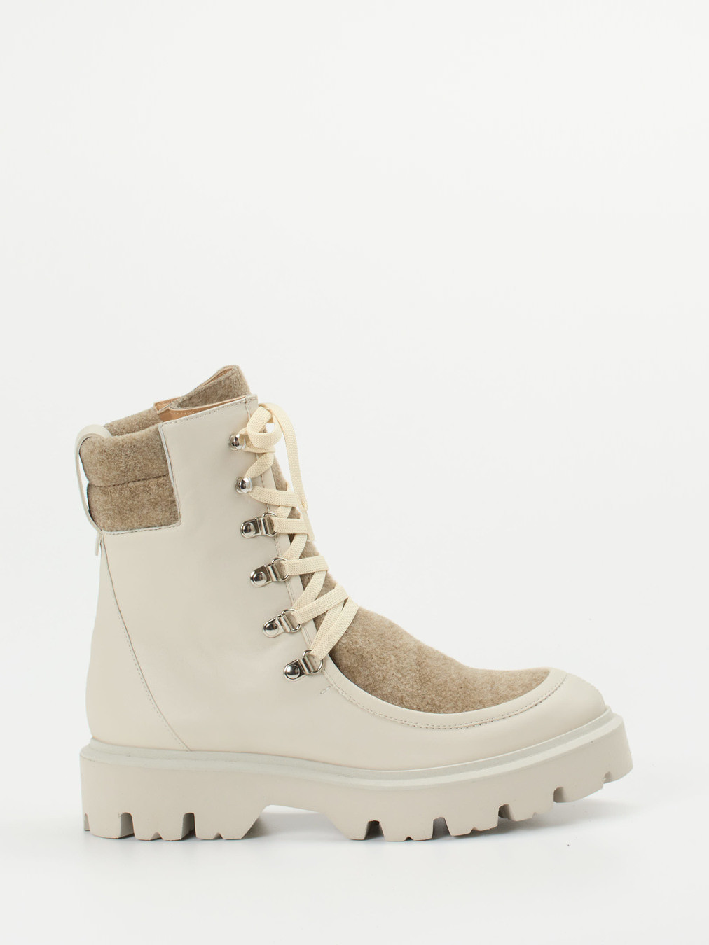 Schnürstiefelette beige 1723349000501