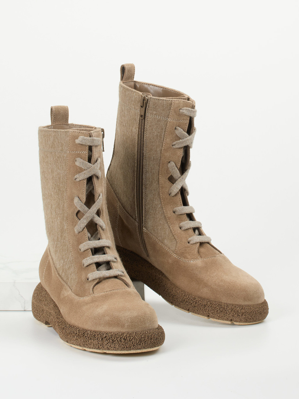 Schnürstiefelette braun 1725249001004