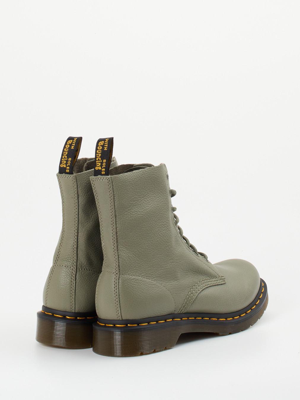 Schnürstiefelette grün 1701629000703