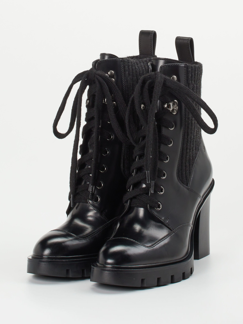 Schnürstiefelette grau 1729459000102