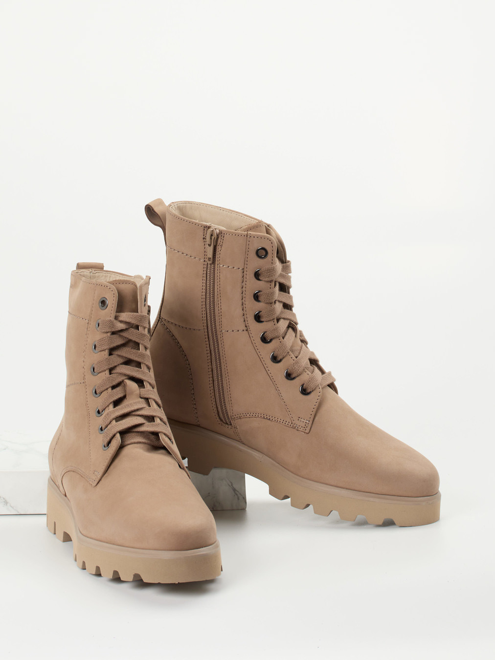 Schnürstiefelette beige 2751359000104