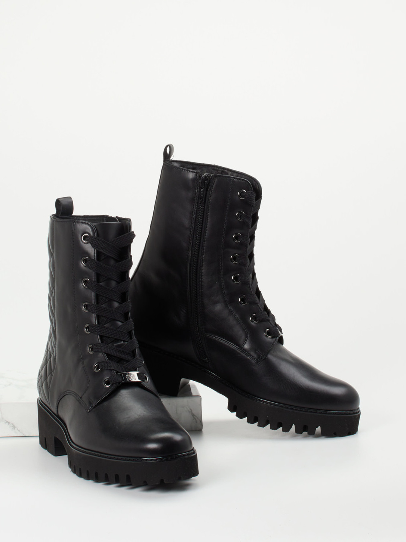 Schnürstiefelette schwarz 2751009029704