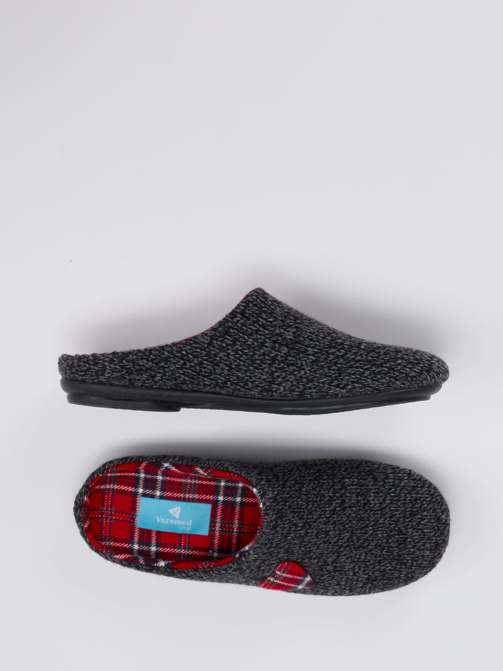 Hausschuh grau 7163405001304