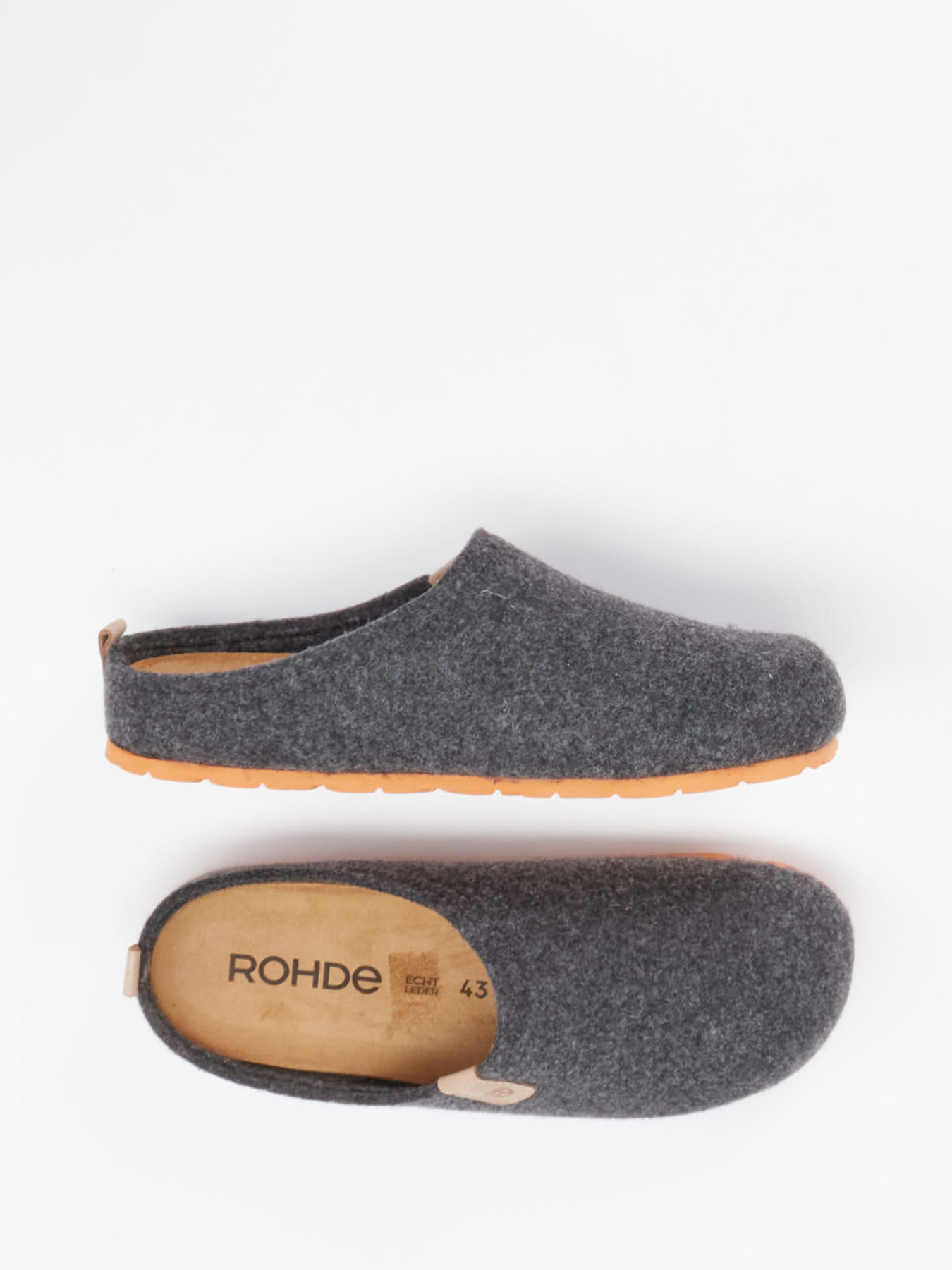 Hausschuh grau 7463409005904