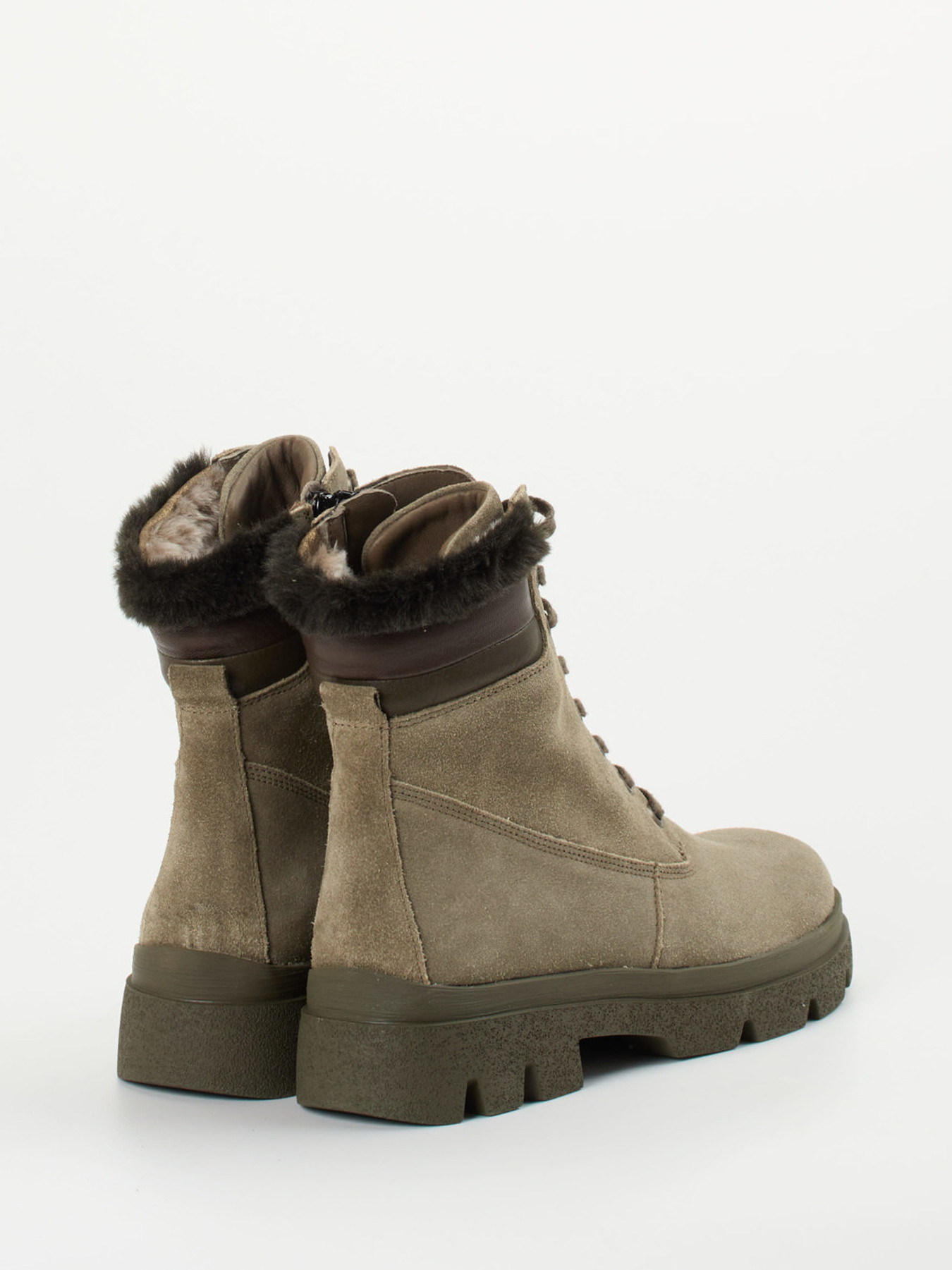 Schnürstiefelette grün 2751629002403