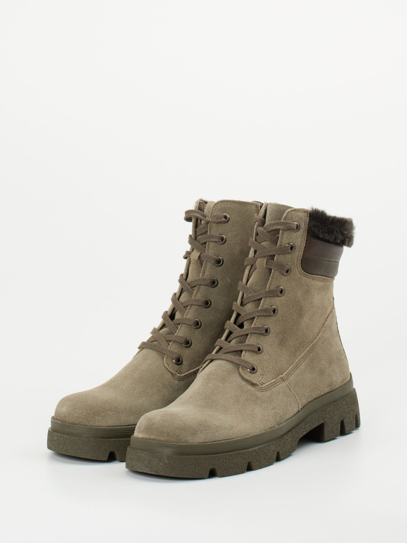 Schnürstiefelette grün 2751629002402