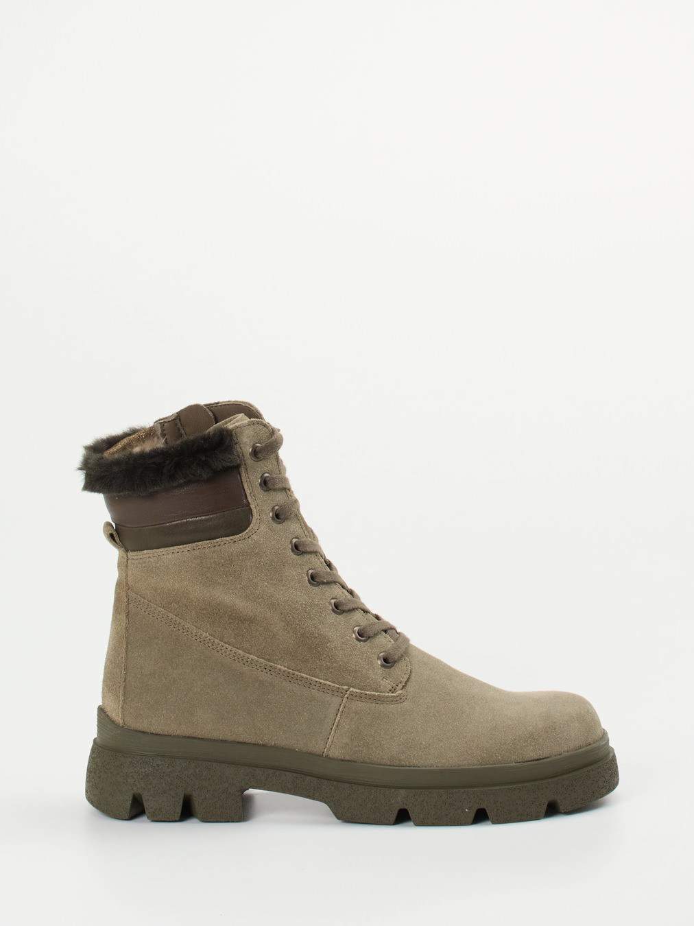 Schnürstiefelette grün 2751629002401