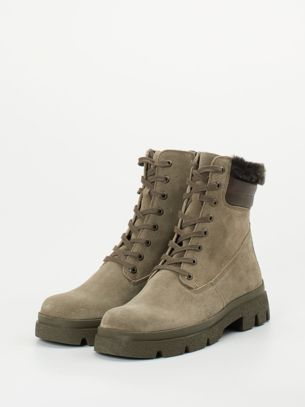 Schnürstiefelette grün 2751629002402