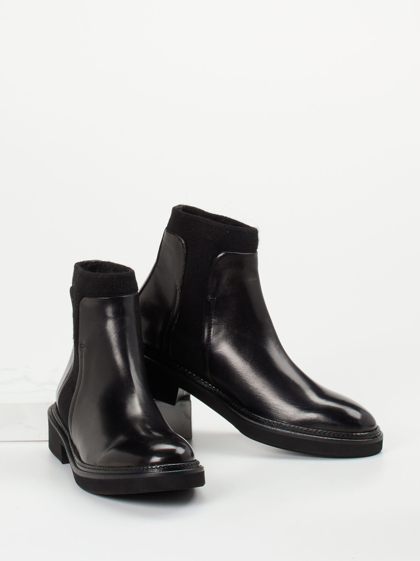 Stiefelette schwarz 1713009033604