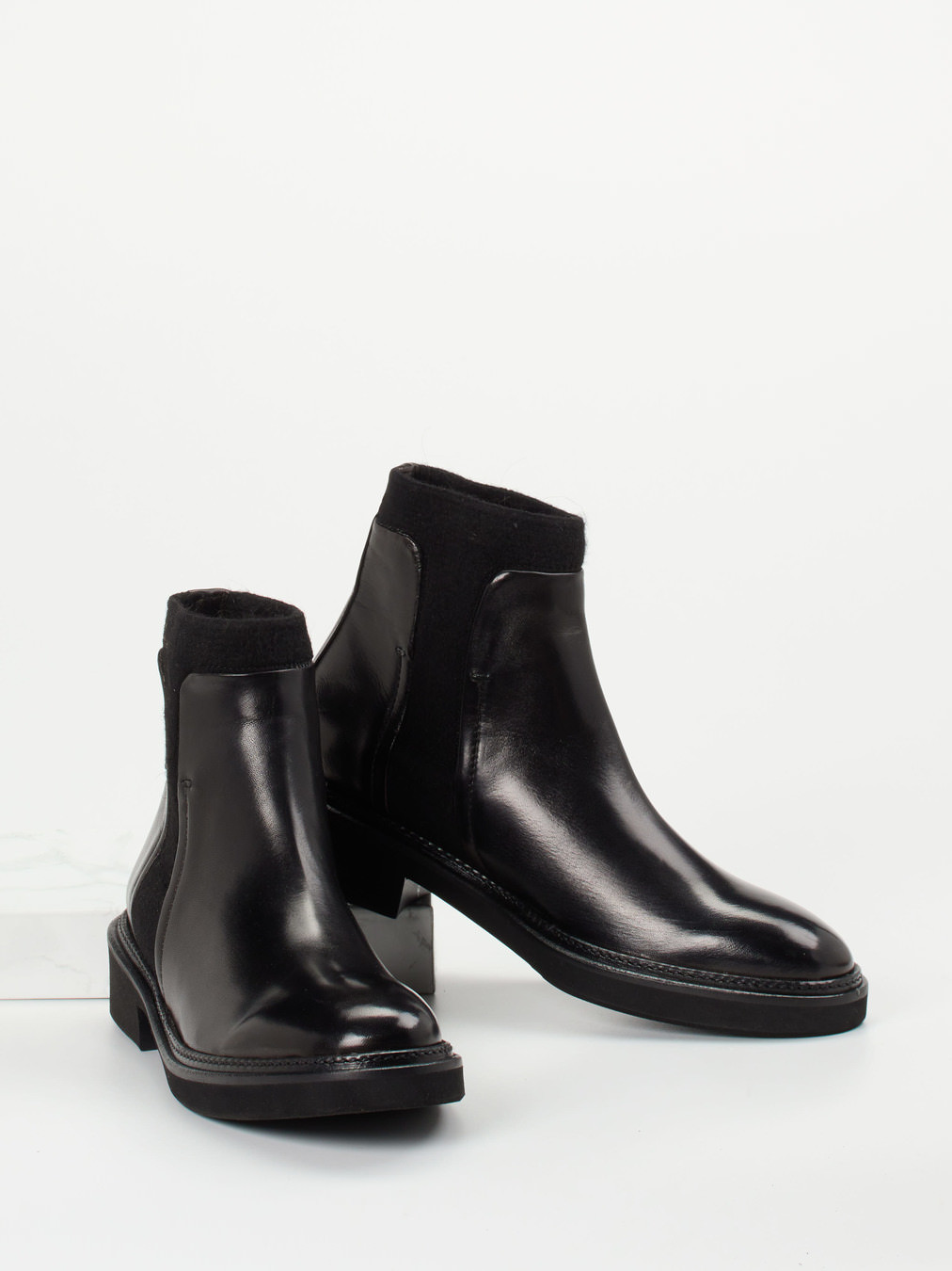 Stiefelette schwarz 1713009033604