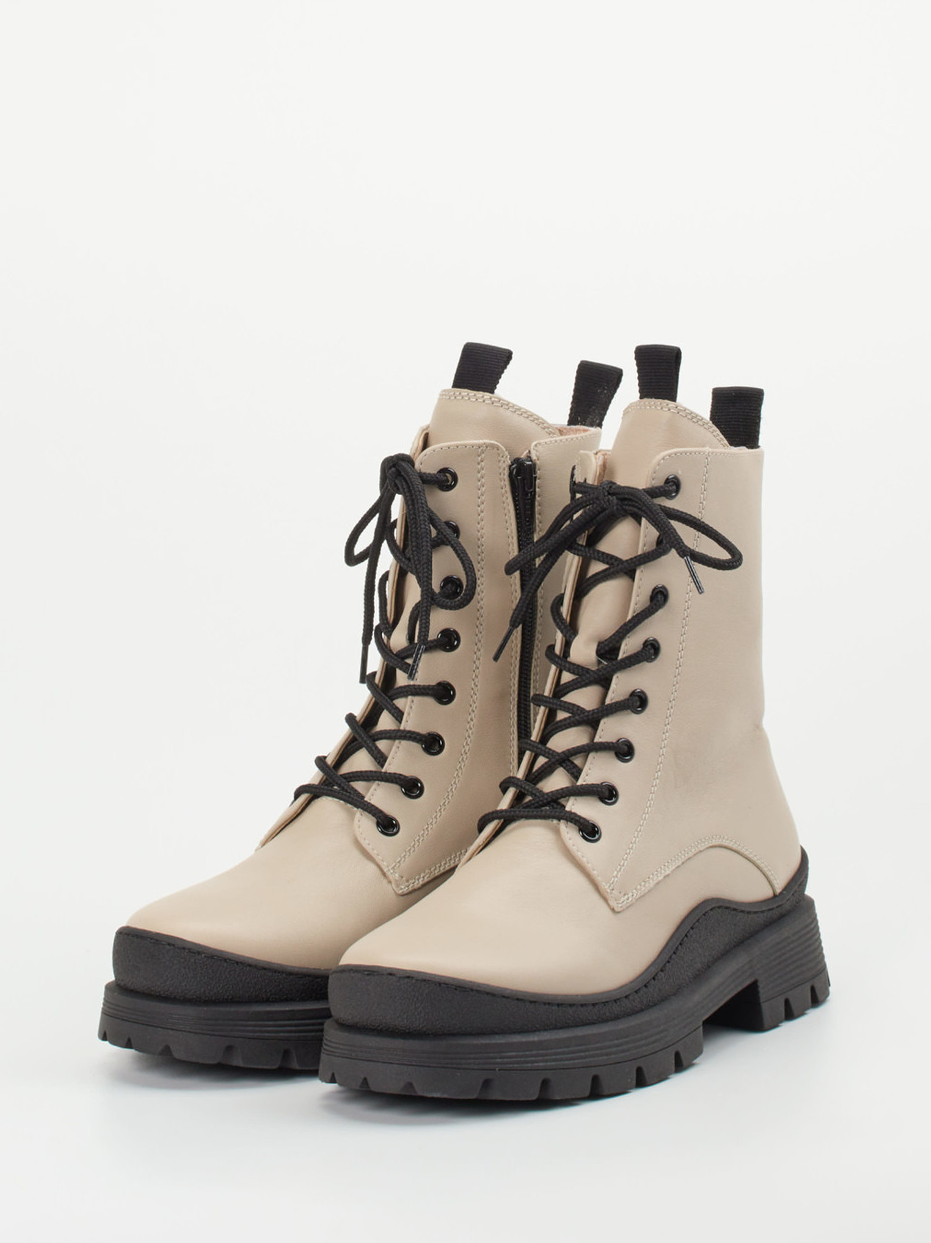 Schnürstiefelette beige 2751350000102