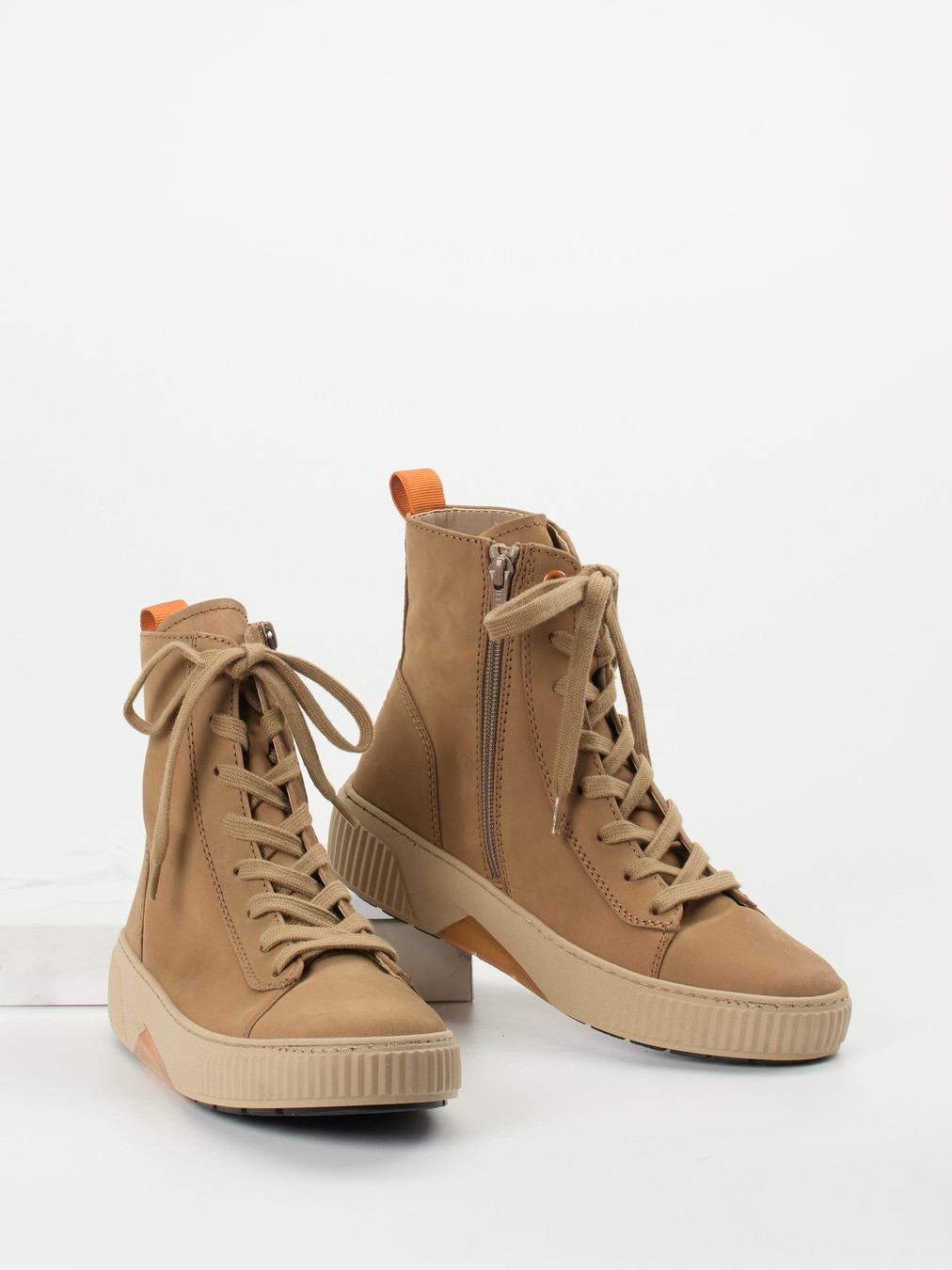 Schnürstiefelette beige 2751359000804