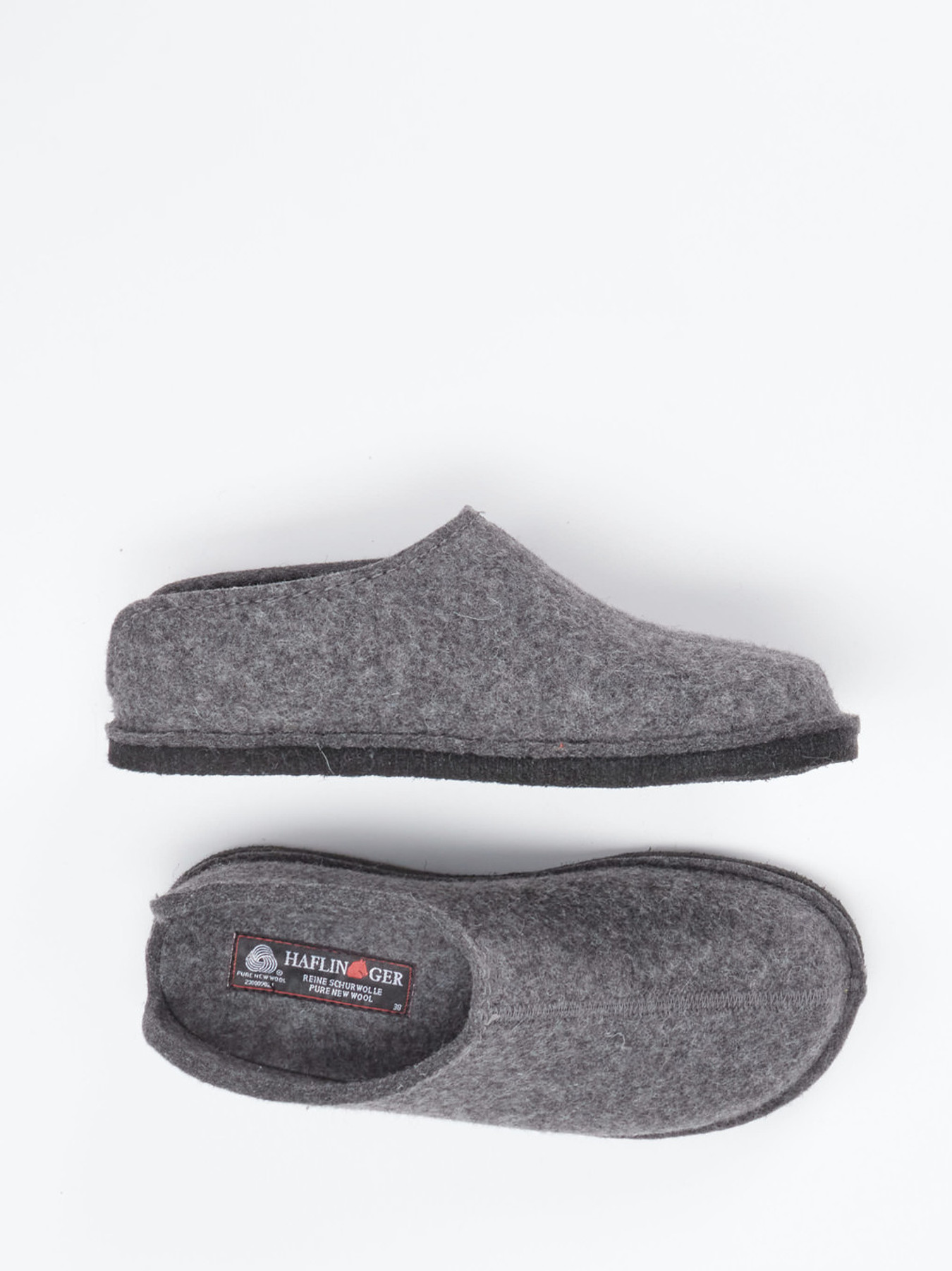 Hausschuh grau 7163459002404