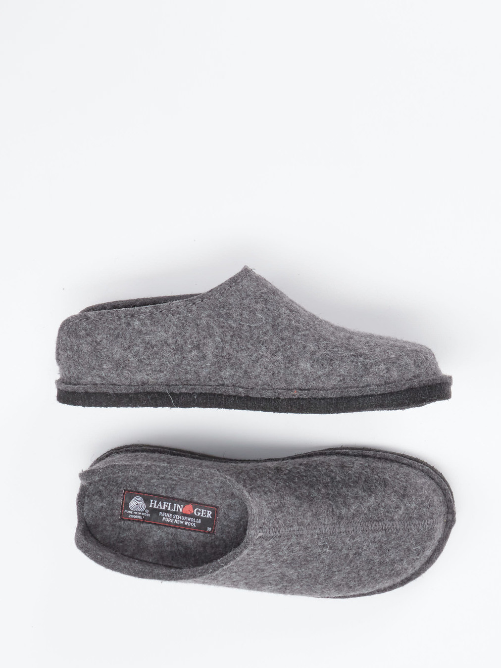 Hausschuh grau 7163459002404