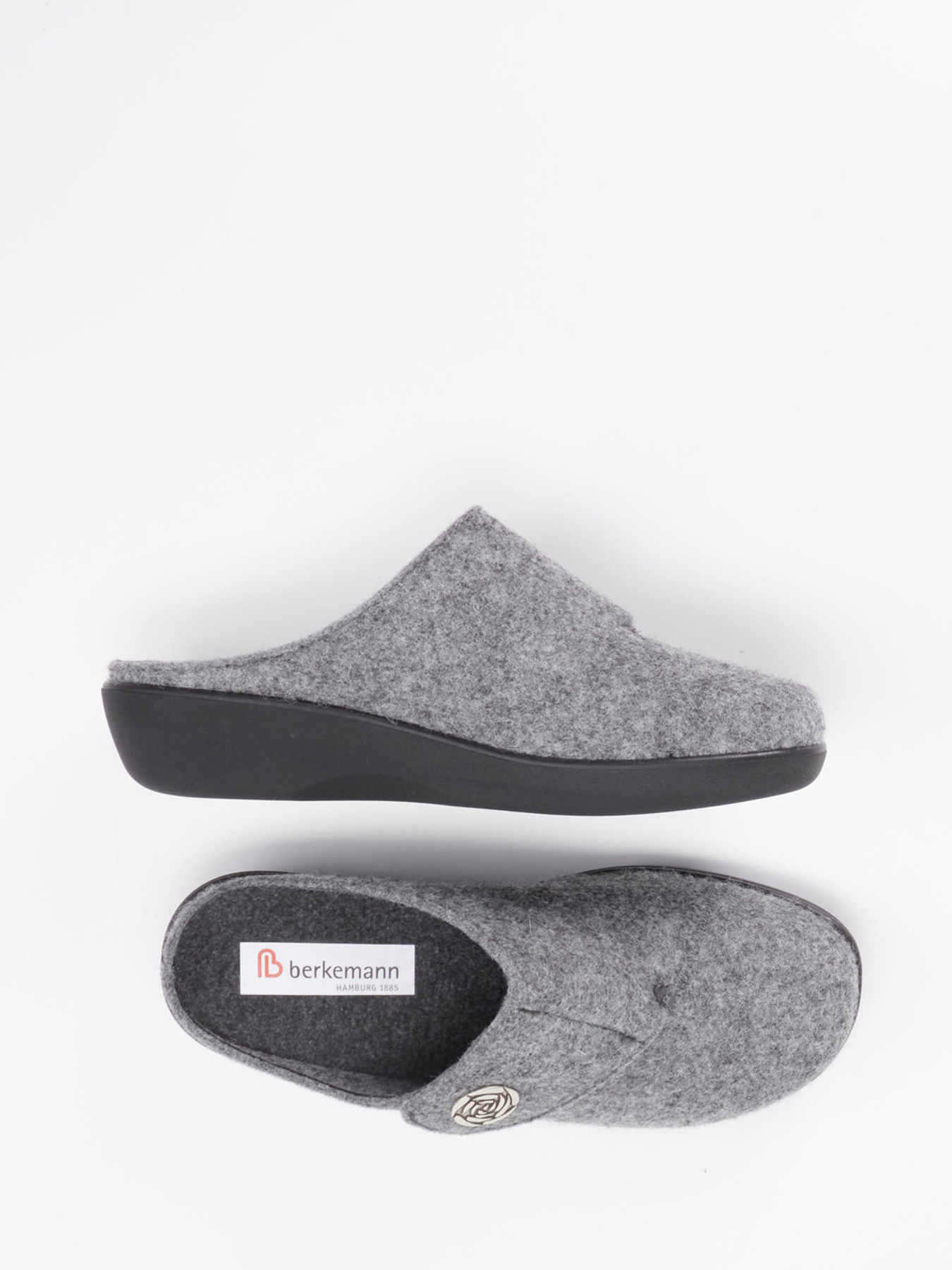 Hausschuh grau 7163459002904