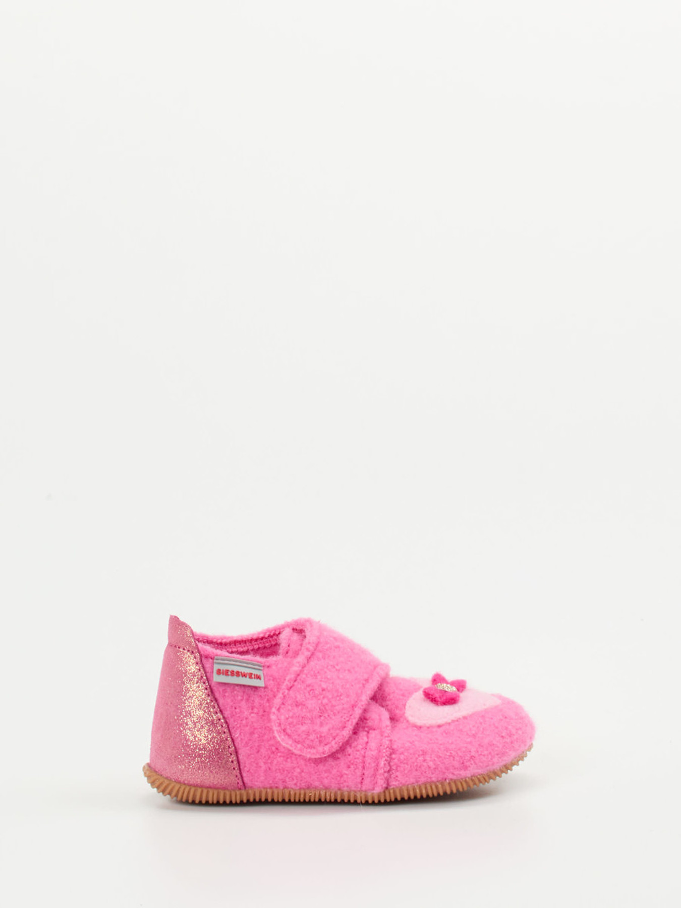 Hausschuh Klett hoch Wa-Fu pink 7672549000101